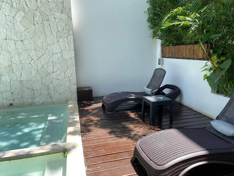 Caracol Garden Villa In Forest Nook Tulum Lägenhet