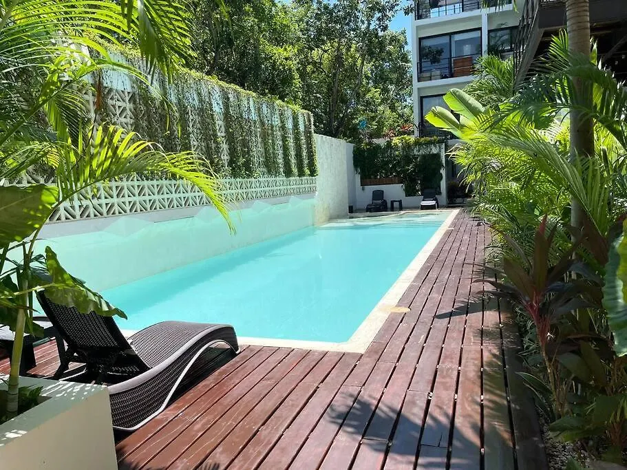 Caracol Garden Villa In Forest Nook Tulum Lägenhet