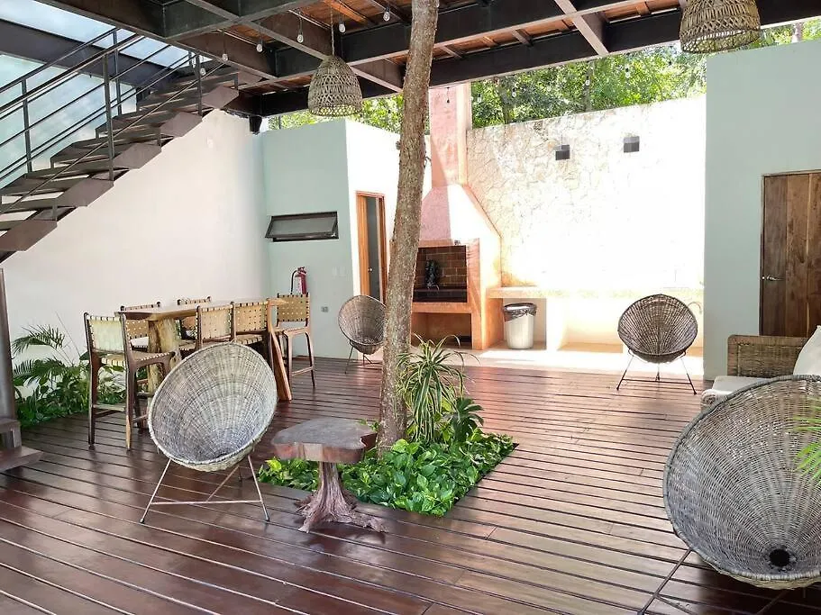 Lägenhet Caracol Garden Villa In Forest Nook Tulum Mexiko