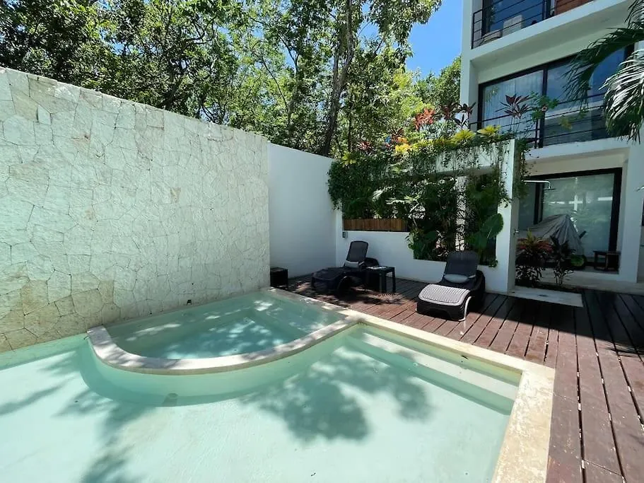 Lägenhet Caracol Garden Villa In Forest Nook Tulum